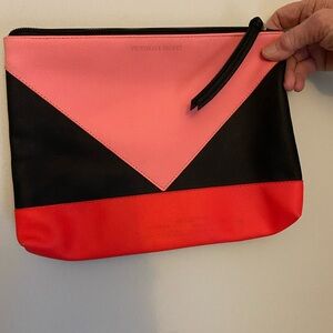 Victoria's Secret Pink, Black, and Red Cosmetic Bag
